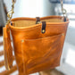 Bennett Bucket in Horween Butterscotch Full Grain Leather