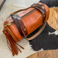 Bren Barrel in Toffee Vegetable Tanned Leather