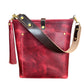 Bennett Bucket in Russet Horween Derby Leather