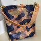 Bennett Bucket in Full Grain Camo Vegetable Tanned Leather