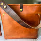 Bennett “shorty” Bucket in Toffee Veg Tan Leather