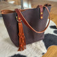 Classic Tote in Espresso Kodiak Full Grain Leather