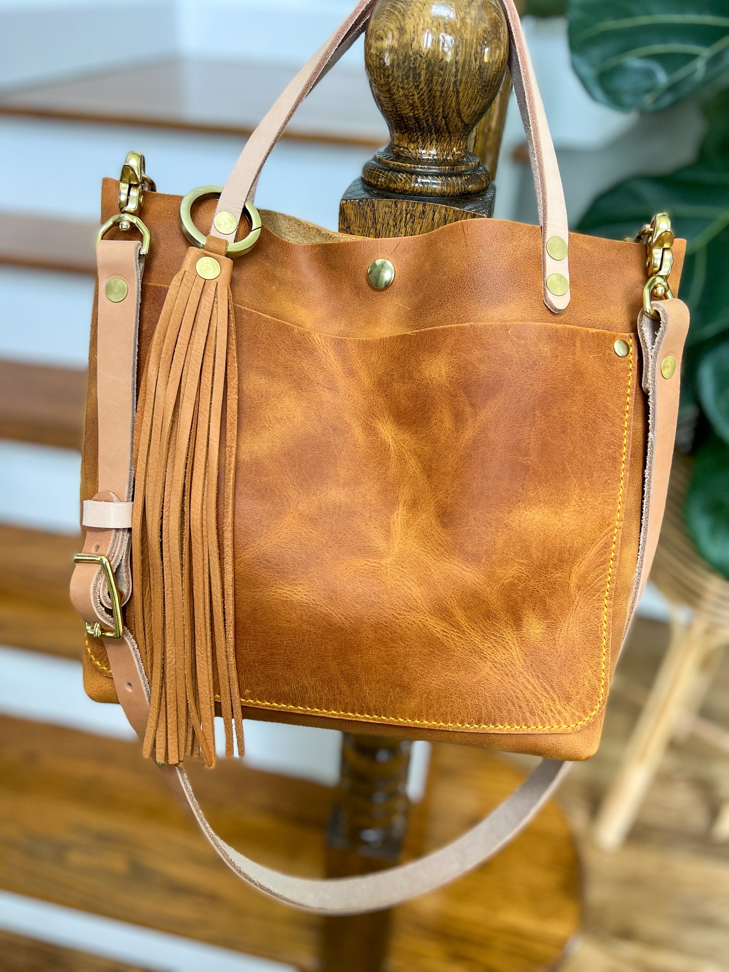 Brookie Medium Shoulder Tote in Sedona