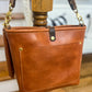 Bennett “shorty” Bucket in Toffee Veg Tan Leather