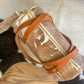 Bren Barrel in Vintage Cowhide Leather