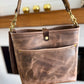 Bennett “shorty” Bucket in Horween Krypto Vetiver Leather