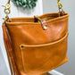 Bennett “shorty” Bucket in Honey Saffron Italian Leather