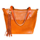 Carryall Tote in Ginger Vachetta