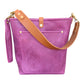Bennett Bucket in Electric Pink Full Grain Leather