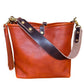 Hobo Bucket in Dark Ginger Vachetta