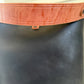 Slim Hobo Bucket in Horween Jet Black Full Grain Leather w/Hermann Oak Strap