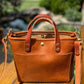 Brookie Crossbody Tote in Montana Veg-tan