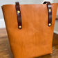 Tall Tote in Premium Saddle