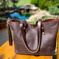 East-West Tote in Vintage Hickory