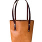 Tall Tote in Premium Saddle