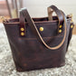 Bennett “shorty” Tote in Vintage Hickory