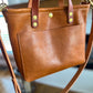 Brookie Crossbody Tote in Montana Veg-tan