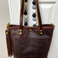 Bennett “shorty” Tote in Vintage Hickory