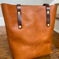 Tall Tote in Premium Saddle