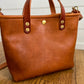 Brookie Crossbody Tote in Montana Veg-tan