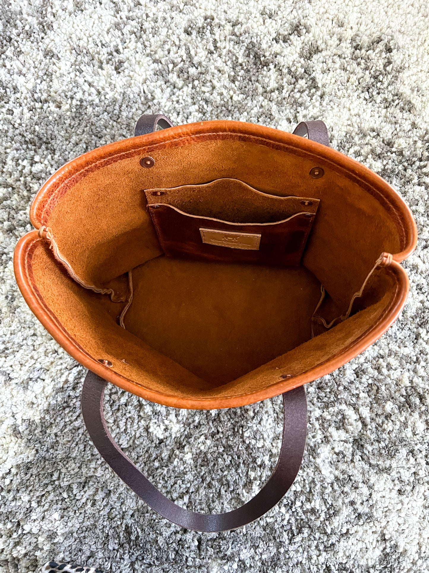 Classic Tote in Maple Glazed Bison