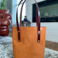 Tall Tote in Premium Saddle