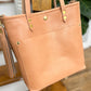 Mid-size Tote in Horween Natural Essex