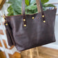 East-West Tote in Vintage Hickory