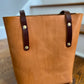 Tall Tote in Premium Saddle