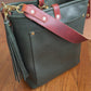 Bennett Bucket in Evergreen Vachetta