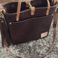 Brookie Medium Crossbody in Horween Nut Brown