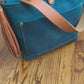 Bennett “shorty” Bucket in Turquoise Vachetta
