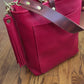 Bennett Bucket in Ruby Vachetta
