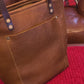 Tall Tote in English Tan