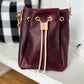 Emery Drawstring Bucket in Purple Kodiak