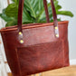 East-West Shopper in New Cognac
