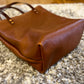 Tall Tote in English Tan