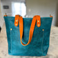 Classic Tote in Blue Moon Bison