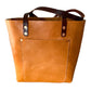 Full Grain Veg Tan Classic Tote in Premium Saddle