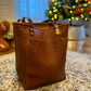 Tall Tote in English Tan