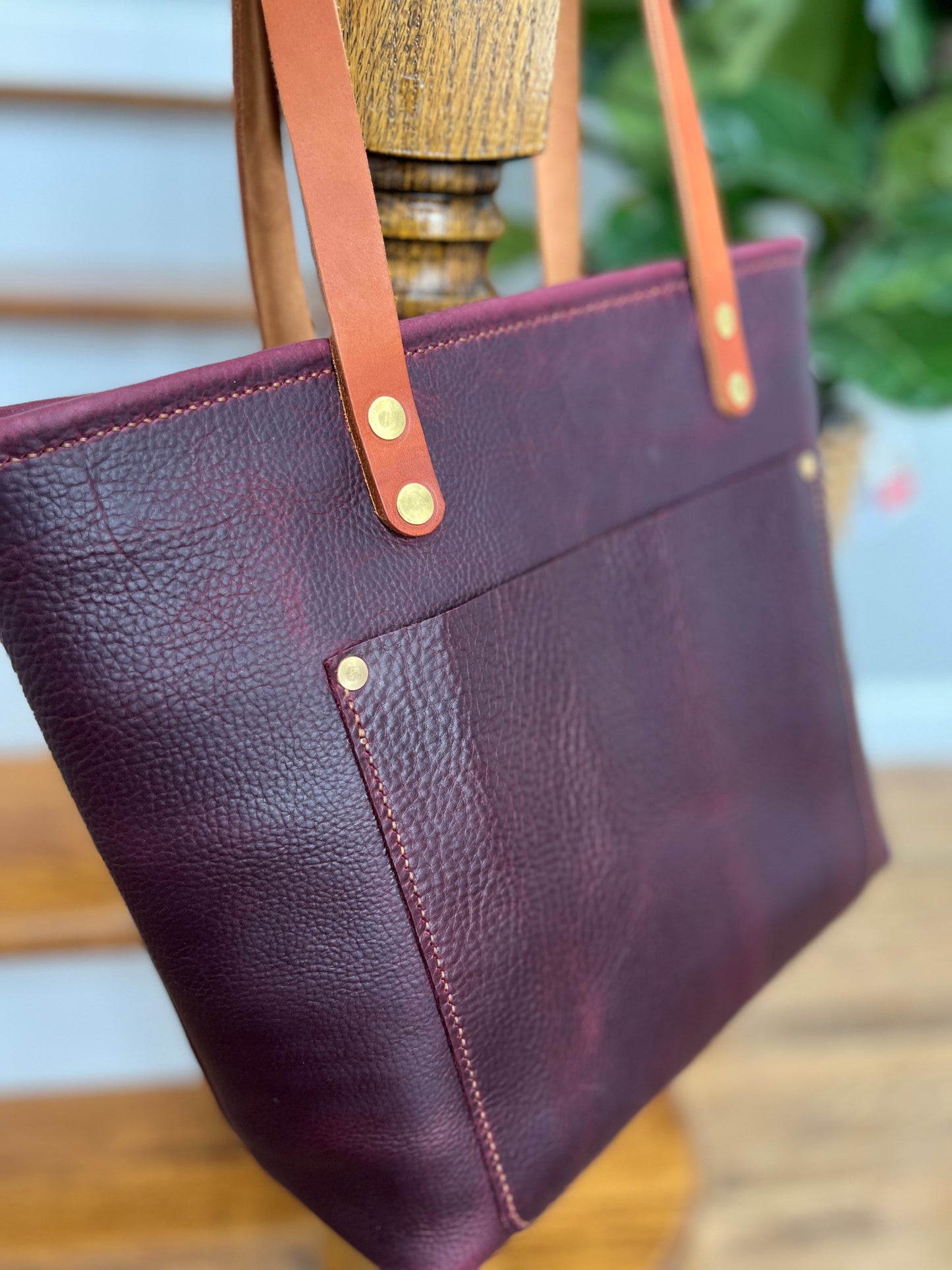 Classic Tote in Purple Kodiak