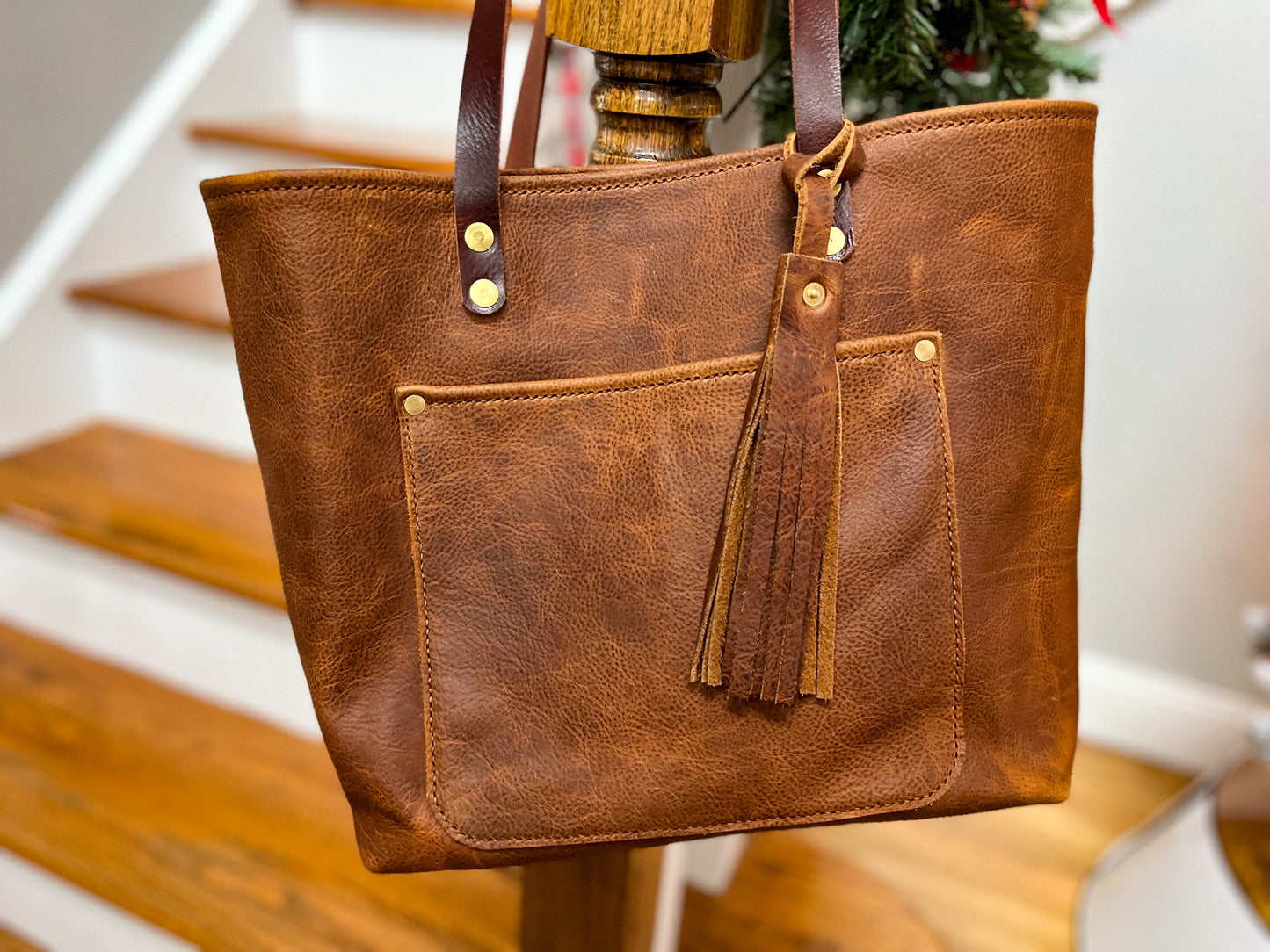 Medium Tote in Timber