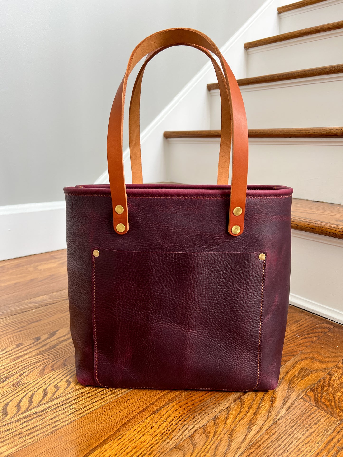 Classic Tote in Purple Kodiak