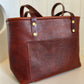 East-West Shopper in New Cognac