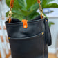 Bennett Bucket in Black Kodiak