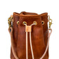 Emery Drawstring Bucket in Cider