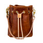 Emery Drawstring Bucket in Cider