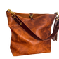 Large Hobo in Maple Glazed Bison