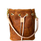 Emery Drawstring Bucket in Timber