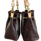 Emery Drawstring Bucket in Mocha